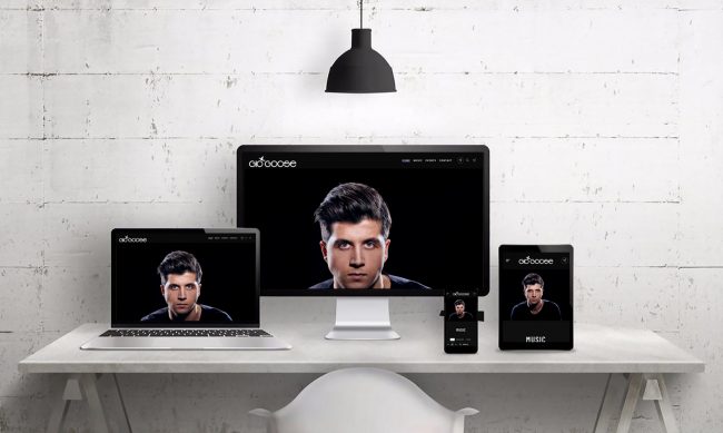 Webdesign Mockup GioGoose
