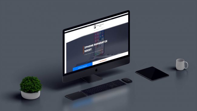 Preview Website iPhone Reparatie Soest