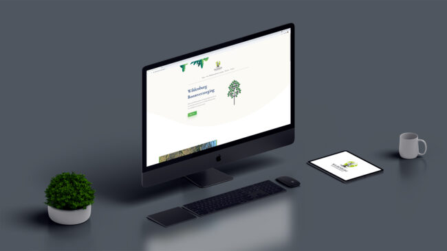 Mockup Website Wildenburg Boomverzorging
