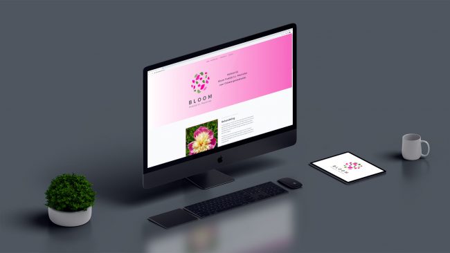 Preview website Bloom Praktijk S.L. Poortvliet