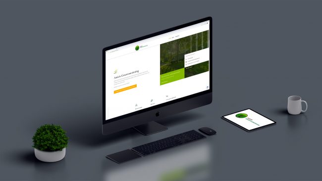 Preview website Amicis Groenvoorziening