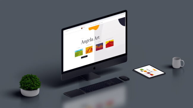 Preview website Angela Art